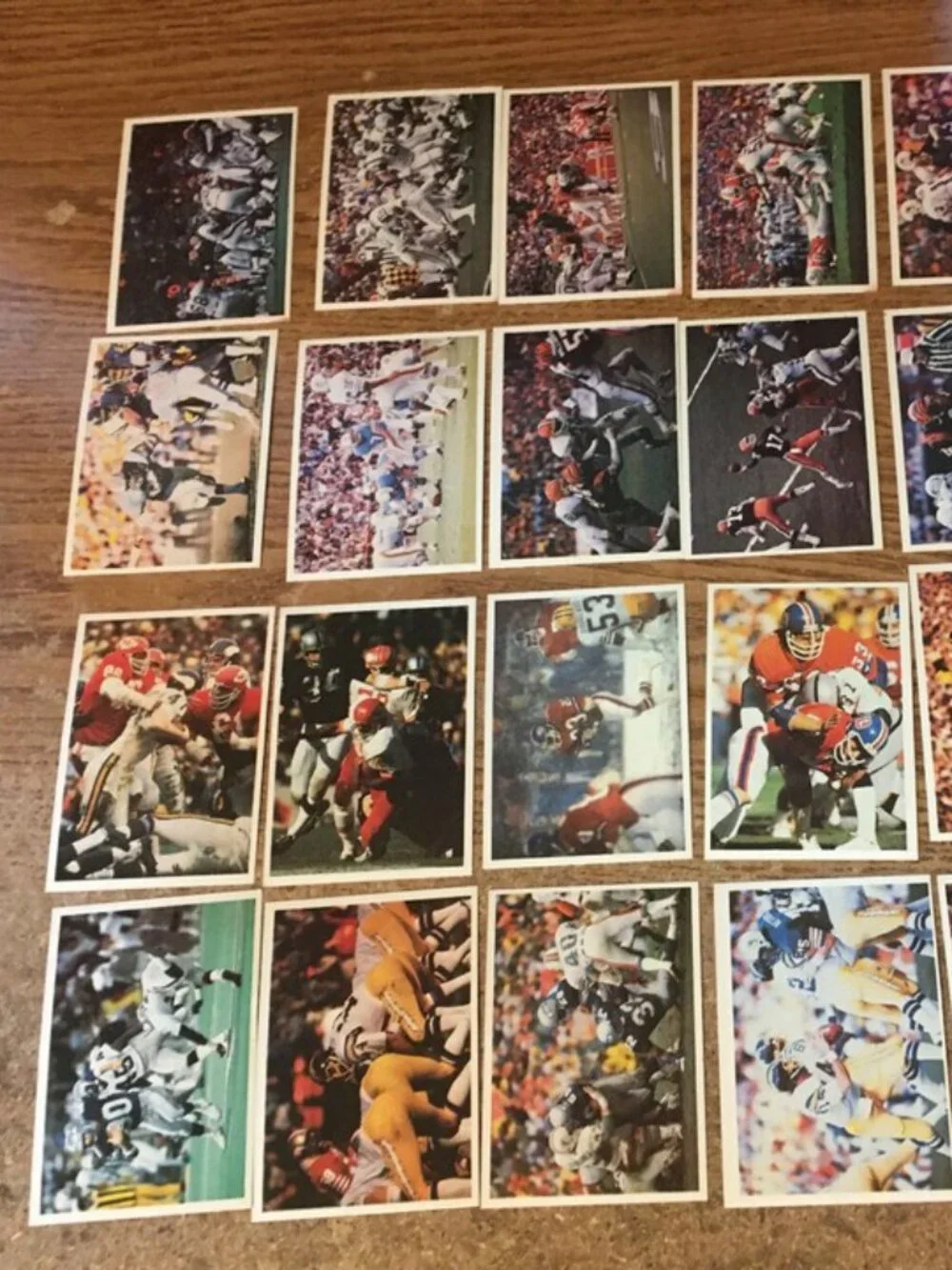 1986 JENO'S PIZZA ROLLS NFL ACTION STICKERS FOOD ISSUE COMPLETE SET OF 56